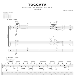 Bach’s Toccata – TABS