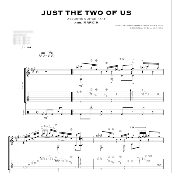 Just The Two Of Us - TABS